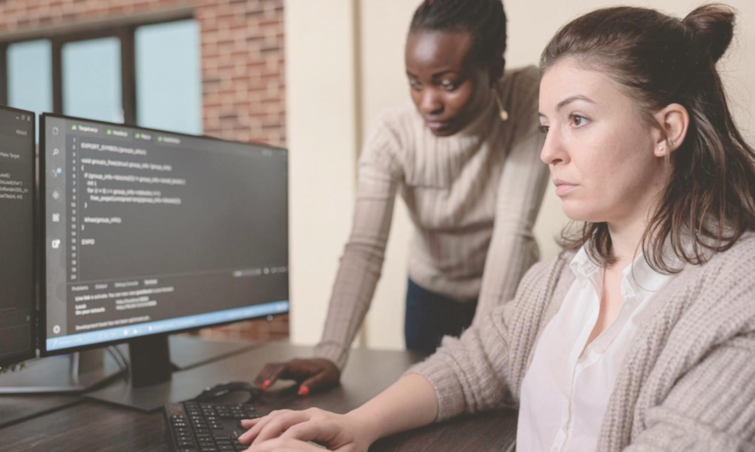 Participant presenting blockchain project deployment architecture on whiteboard